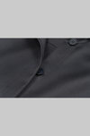 Chemise unisexe gris foncé en précommande